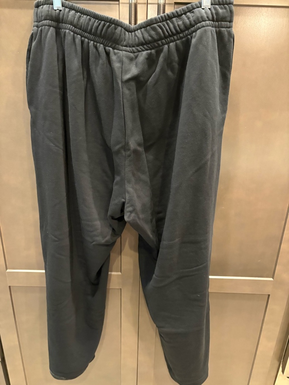 Nike Black Open Hem Sweatpants, 1X - Picture 9 of 9